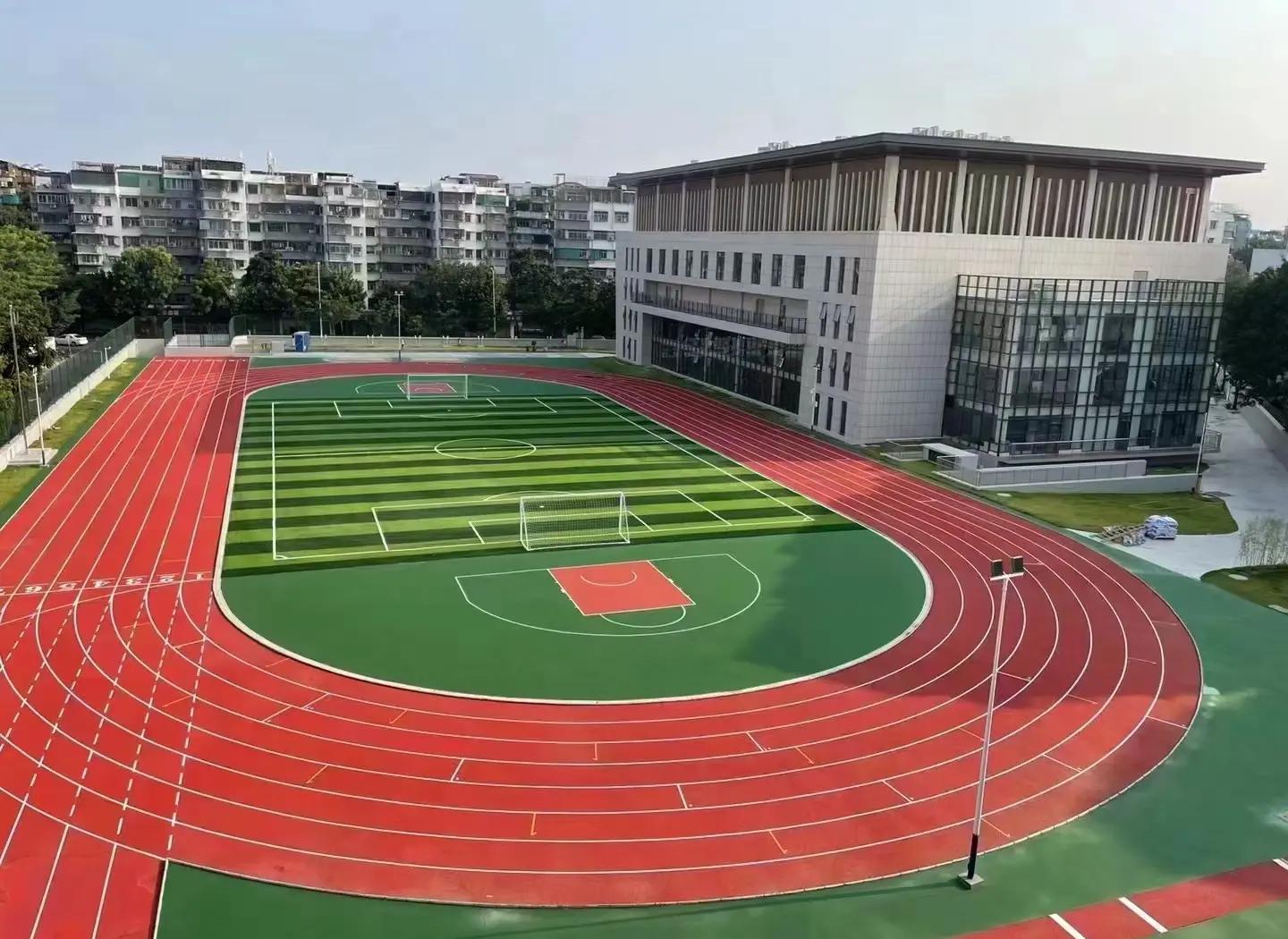 保亭黎族苗族自治县硅PU材料塑胶篮球场 - 厂家